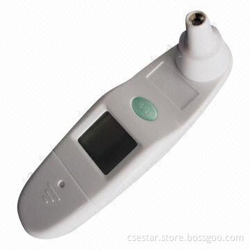 Digital infrared ear thermometer, CE, ISO 9001, ISO 13485 approvals